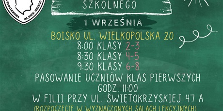 Uroczyste Rozpoczęcie Roku Szkolnego 2025/2026.